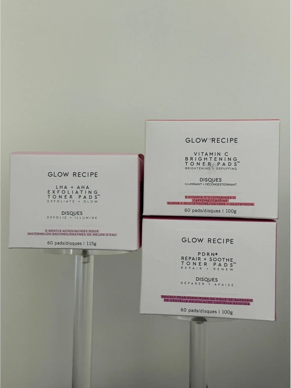 Glow Recipe skincare bundle set of 3
